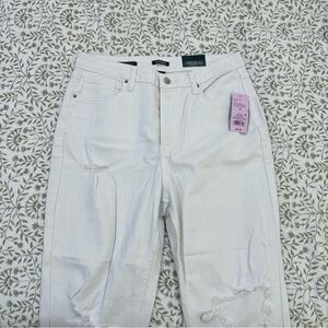 Target Wild Fable White Distressed Jeans